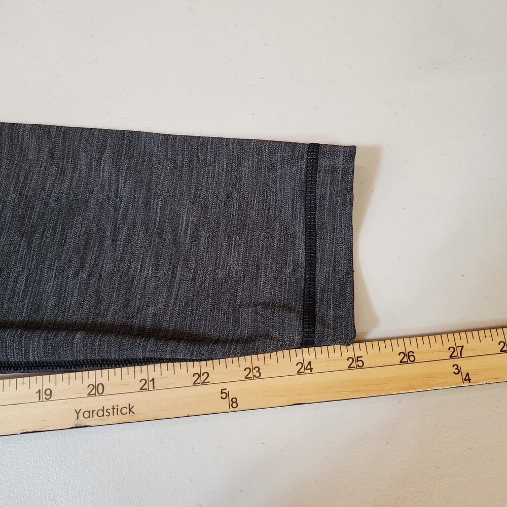 Lululemon Legging Pants Womens 6 Yoga Crop Wunder Under Gray Stretch Athleisure - Picture 5 of 9